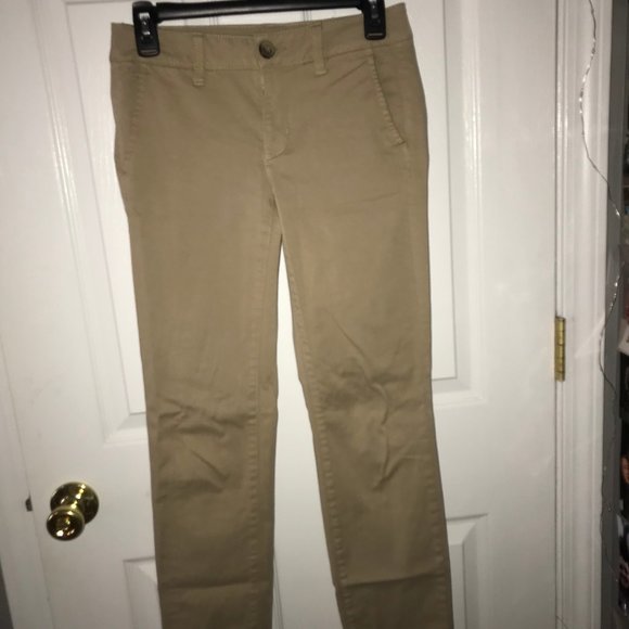 American Eagle Outfitters Pants - American Eagle Super Stretch Skinny Khaki Jeggings